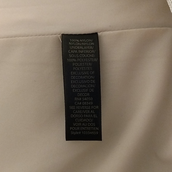 Rachel Roy lace mesh black dress Sz 10 - Picture 7 of 8